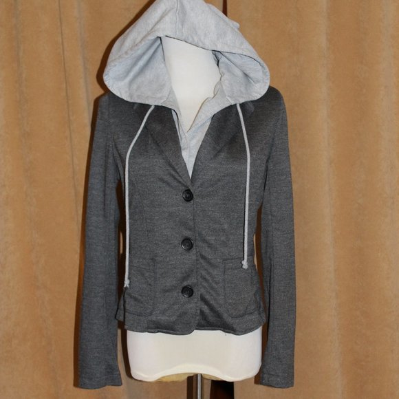 Timing Blazer with Hoodie - Picture 3 of 6